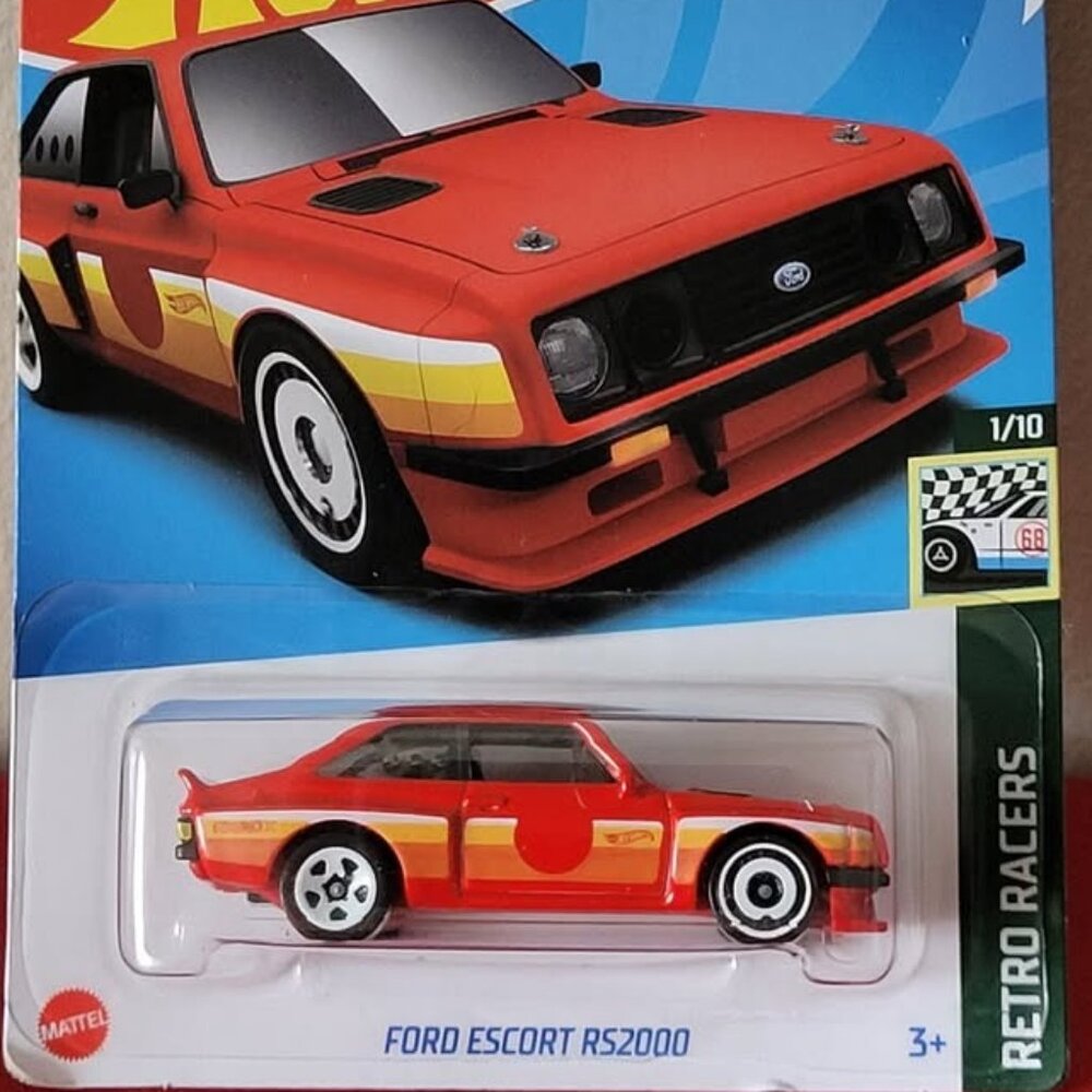2021 HOT WHEELS, FORD ESCORT RS2000, #1, MINT IN THE PACKAGE!!!